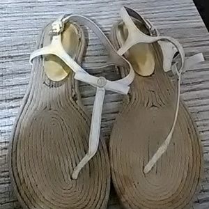Michael Kors White Sandals